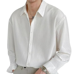 Slim Fit Polycotton Shirt's for Men