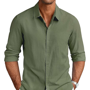 Shirts Casual Cotton Linen Shirts Summer