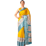 Tussar Blend Printed Saree