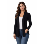 Women’s Open Front Long Sleeve Cardigan Jacket