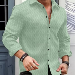 Men's Regular Fit Button Down Dress Shirts