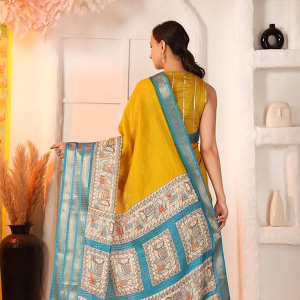 Tussar Blend Printed Saree