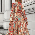 Floral Printed Dress for Womens