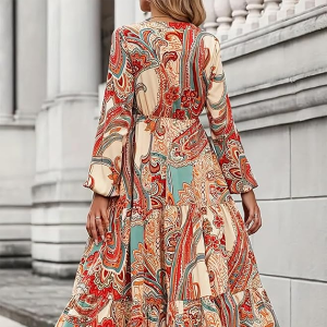 Floral Printed Dress for Womens