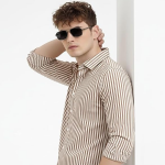Men's Casual Printed Striped Stylish