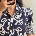 Length Dress Half Sleeves Printed Gown